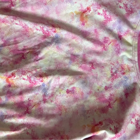 🌺 5 x 25 🌺 Cat & Jack Kids Pink Swimsuit Long Sleeve Pink Floral  XL (14-16) - Picture 5 of 5